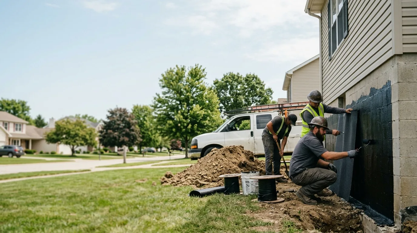 Basement Waterproofing in Frankfort, OH near me